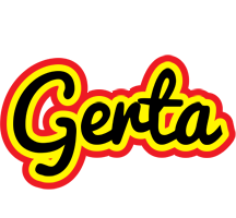 Gerta flaming logo