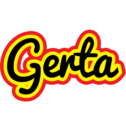 Gerta flaming logo
