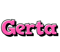 Gerta girlish logo