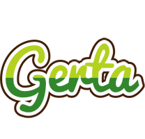 Gerta golfing logo