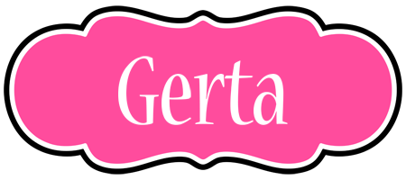 Gerta invitation logo