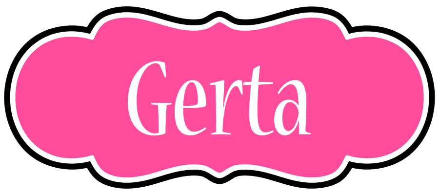 Gerta invitation logo