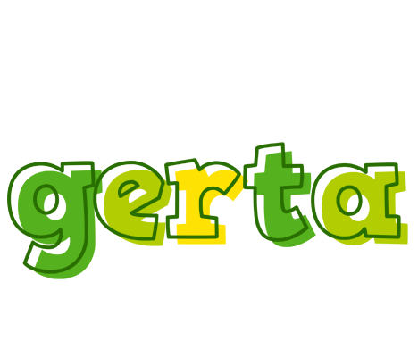 Gerta juice logo