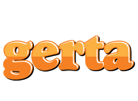 Gerta orange logo