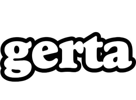 Gerta panda logo