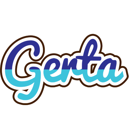 Gerta raining logo