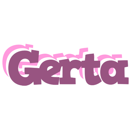Gerta relaxing logo
