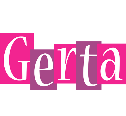 Gerta whine logo