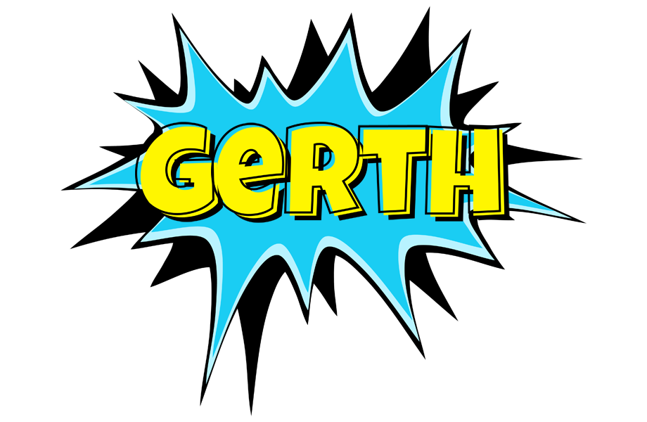 Gerth amazing logo