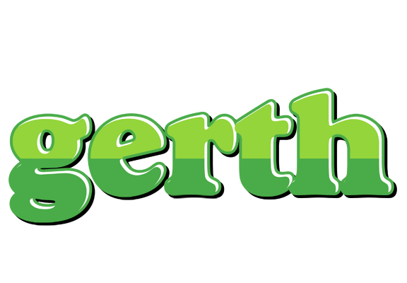 Gerth apple logo