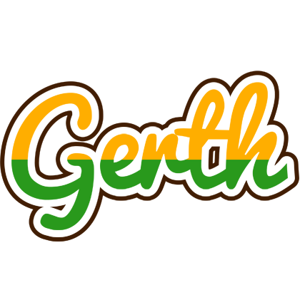 Gerth banana logo