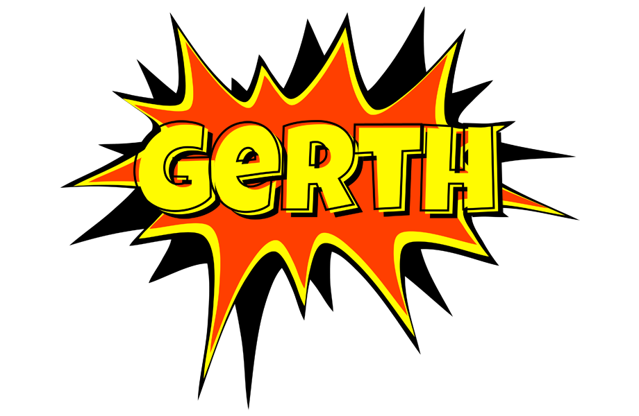 Gerth bazinga logo