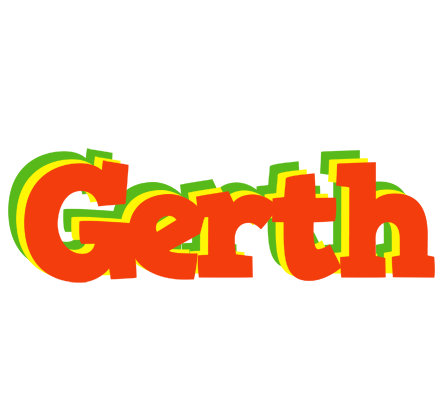 Gerth bbq logo