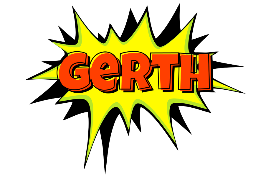 Gerth bigfoot logo