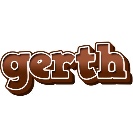 Gerth brownie logo