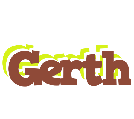 Gerth caffeebar logo