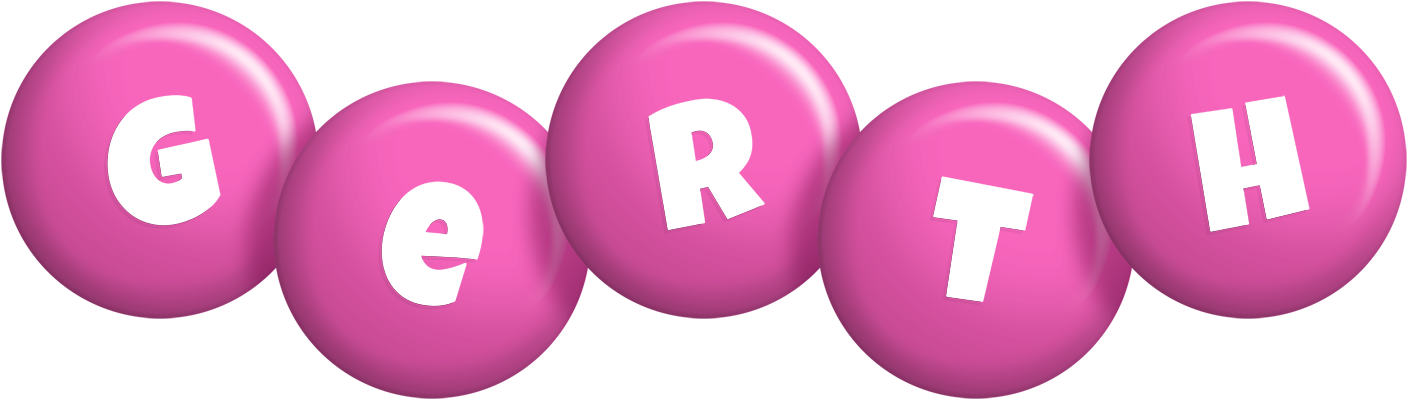 Gerth candy-pink logo
