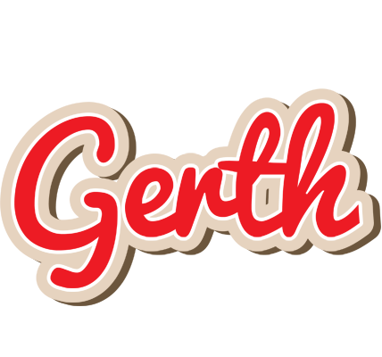 Gerth chocolate logo
