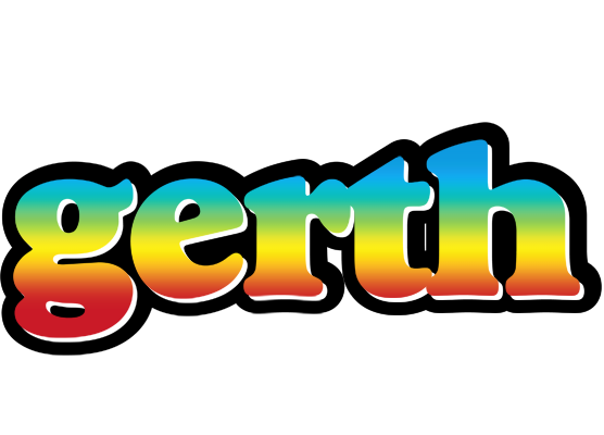 Gerth color logo
