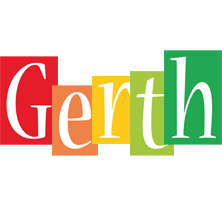 Gerth colors logo