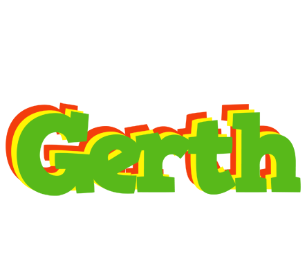 Gerth crocodile logo