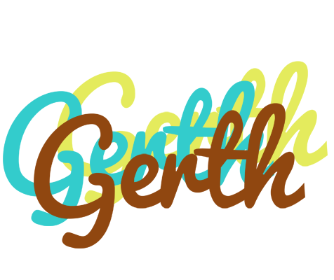 Gerth cupcake logo