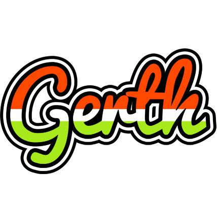 Gerth exotic logo
