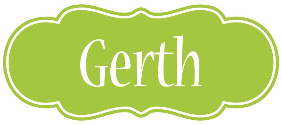 Gerth family logo