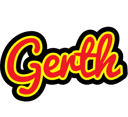 Gerth fireman logo