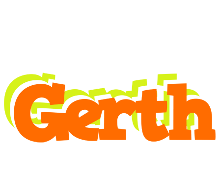 Gerth healthy logo