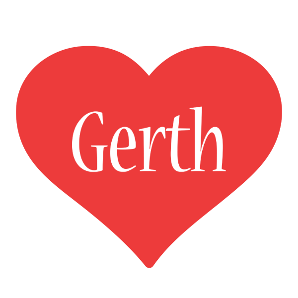 Gerth love logo