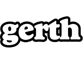 Gerth panda logo