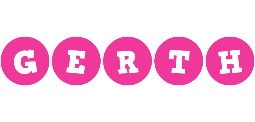 Gerth poker logo