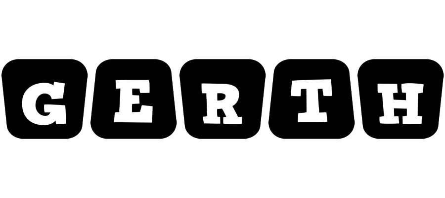 Gerth racing logo