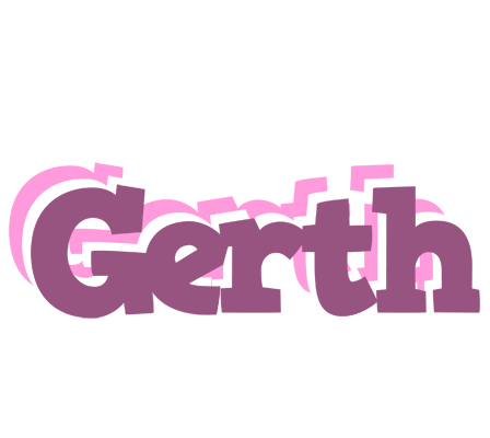 Gerth relaxing logo