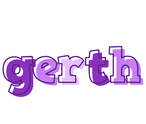 Gerth sensual logo