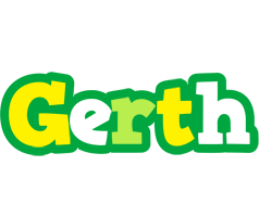 Gerth soccer logo