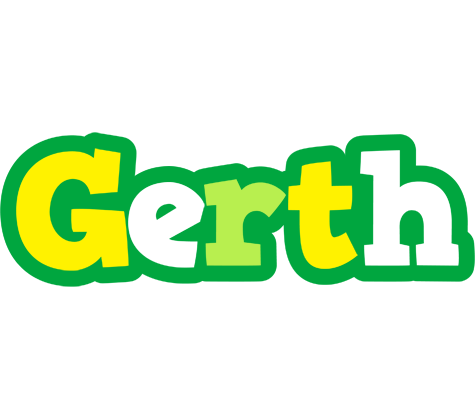 Gerth soccer logo