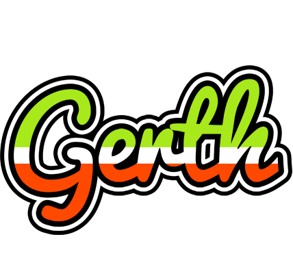 Gerth superfun logo