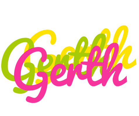 Gerth sweets logo