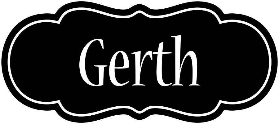 Gerth welcome logo