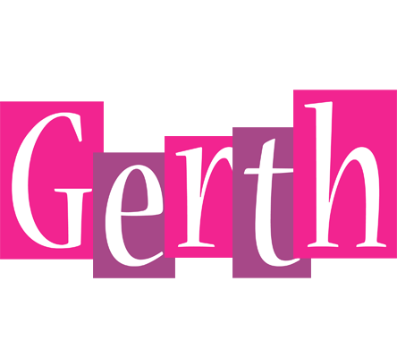 Gerth whine logo
