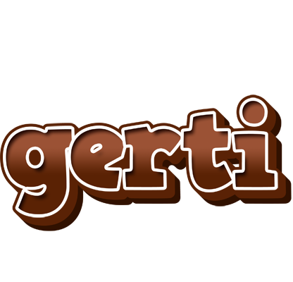 Gerti brownie logo