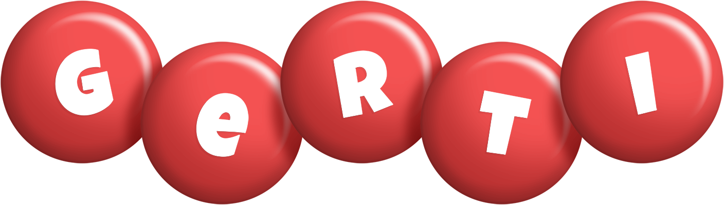 Gerti candy-red logo