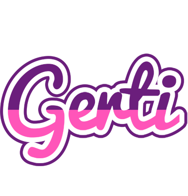 Gerti cheerful logo