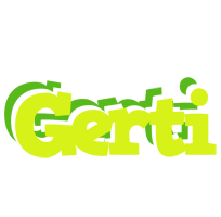 Gerti citrus logo