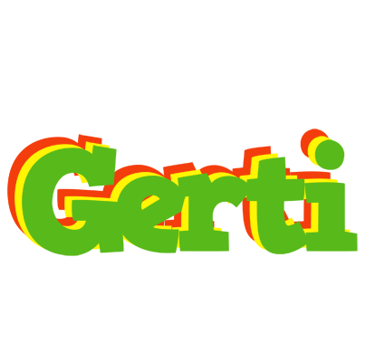 Gerti crocodile logo
