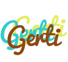 Gerti cupcake logo