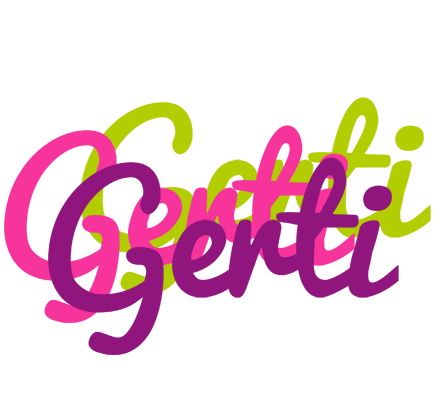 Gerti flowers logo