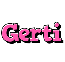 Gerti girlish logo